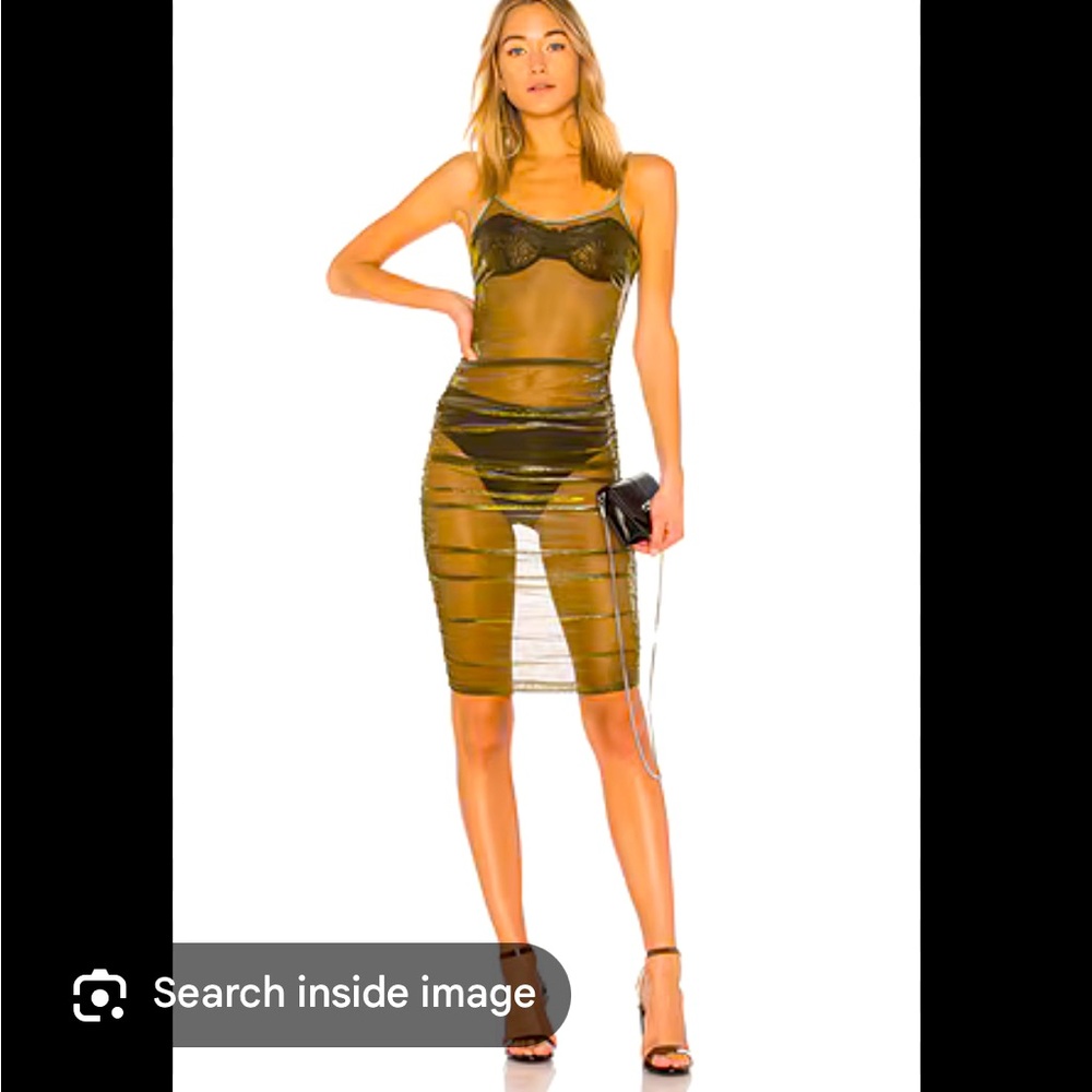 i Am GiA dress Gunmetal New